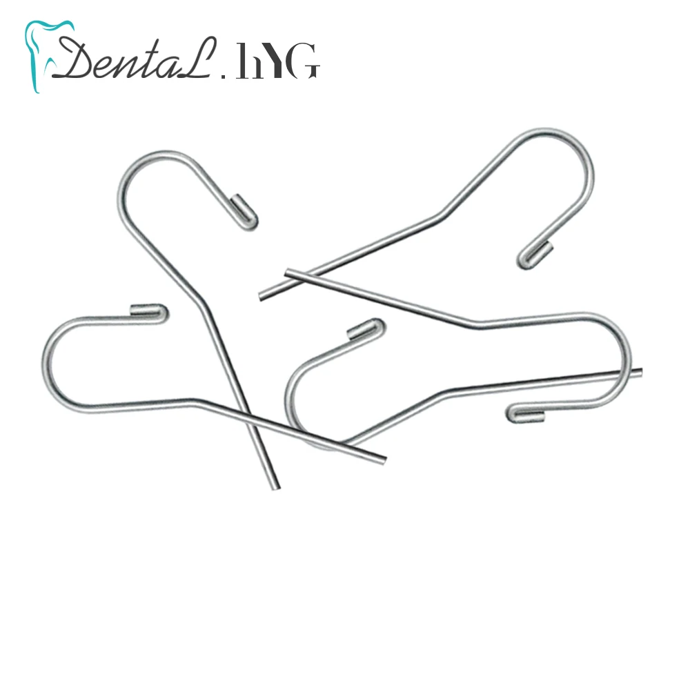 5 sztuk/partia Dental Lip Hook dla Apex Locator Endo leczenie narzędzia pomiarowe kanał korzeniowy Instrument Lip usta hak dentysta