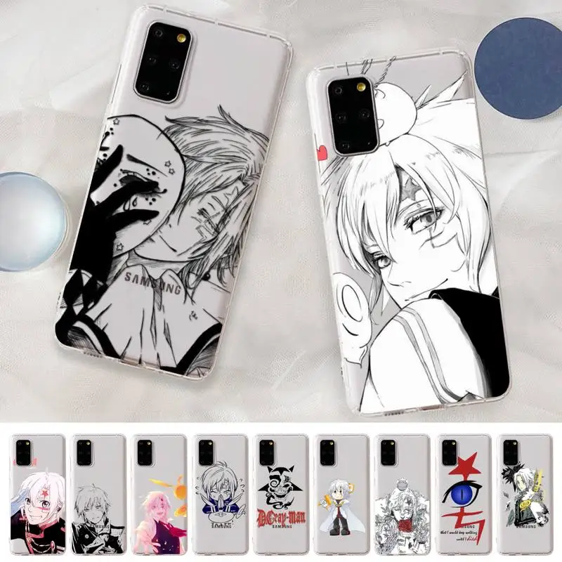 Anime D.Gray-man Allen Walker Phone Case For Samsung A10 20 30 50s 70 51 52 71 4g 12 31 Note 20 ultra