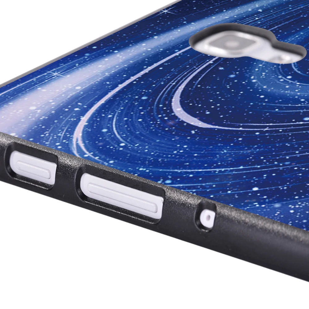 Tablet Cover for Samsung Galaxy Tab A T590 T595 Case 2018 Thin Shockproof Starry Sky Back Cover for Samsung 7.0 Inch