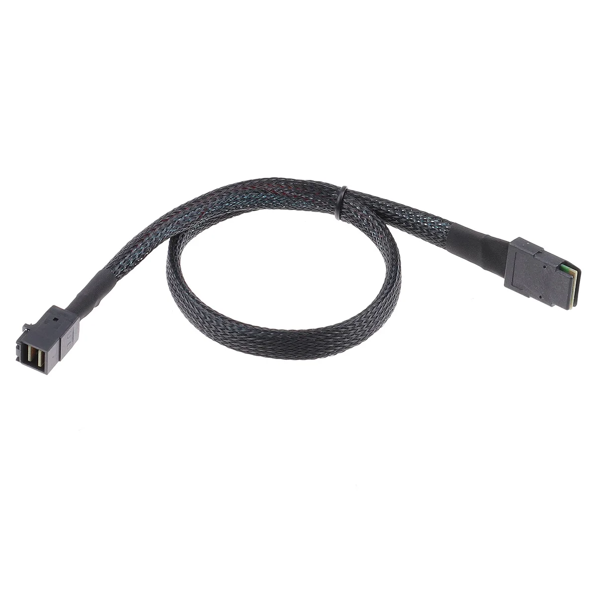 كابل بيانات الخادم الداخلي MINI SAS 8643 إلى SFF 8087 HD 0.5M/1M Mini-sas HD SFF-8643 كابل غارة القرص الصلب لخادم البيانات