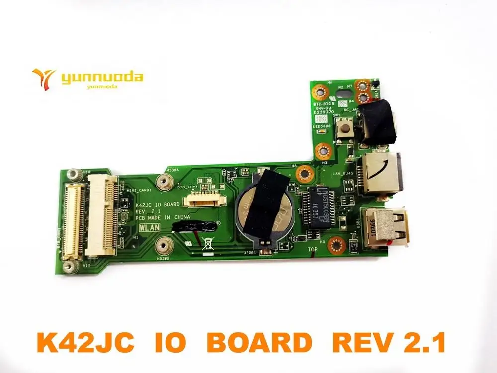 Original for ASUS K42JC USB board Audio board K42JC IO BOARD REV 2.1 tested good free shipping