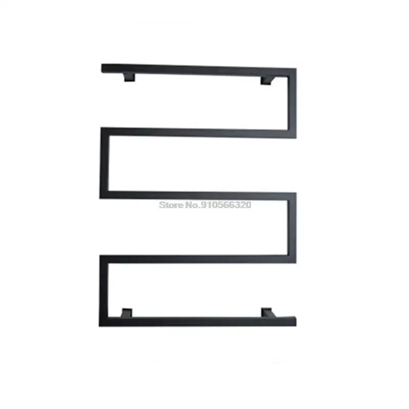 304 Stainless Steel Shower Room Heated Towel Warmer Rack can be Timing/Temperature ControlBow Shaped Electric Bath Towel Warmer