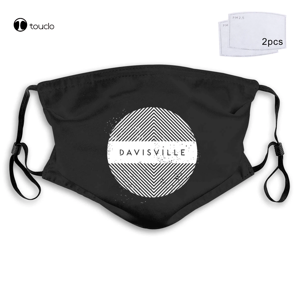 Davisville Toronto Ontario Canada City Hood The Six Tdot CN Tower Gift Face Mask Filter Pocket Cloth Reusable Washable