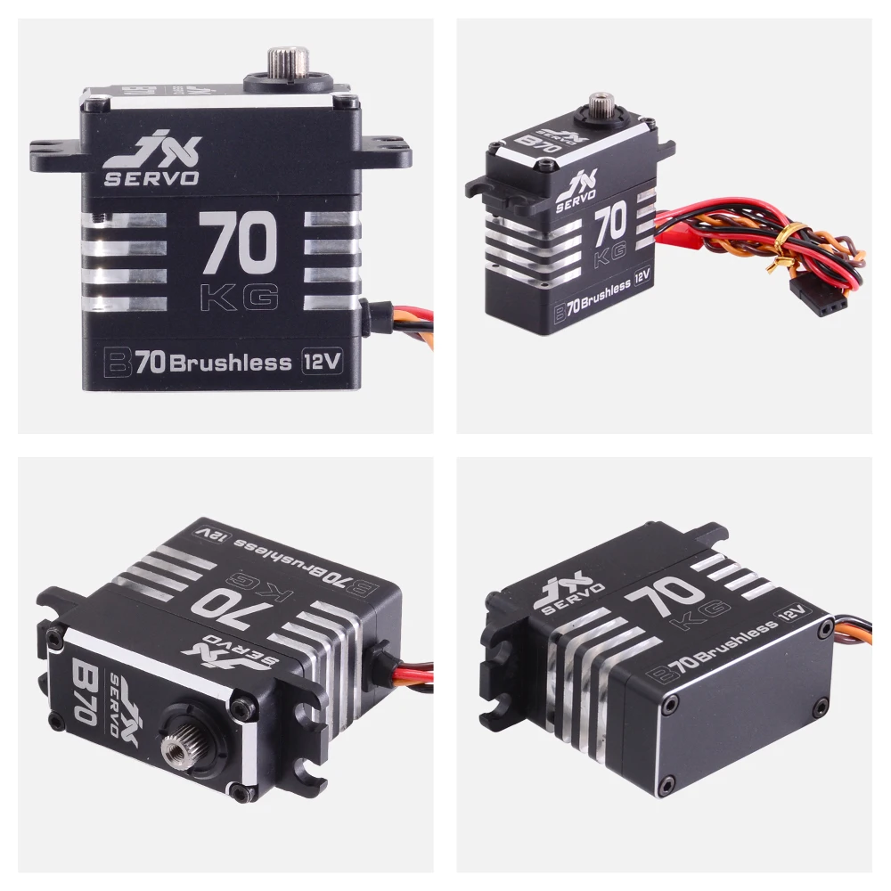 JX B70 70KG High Torque Full Metal Shell Metal Gear Brushless Servo for RC model car truck Robot SAVOX SB2290SG