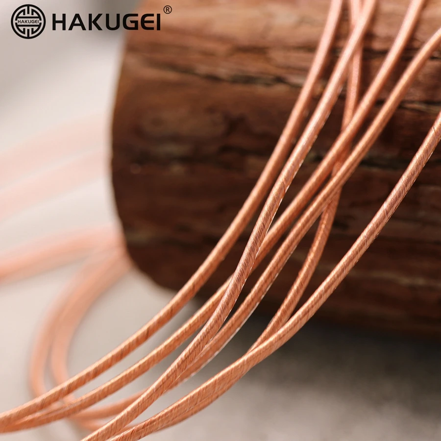 7N Đơn Tinh Thể Đồng Mạ Bạc Tai Nghe Nâng Cấp Đường 19*0.08 OD:1.0 Mm