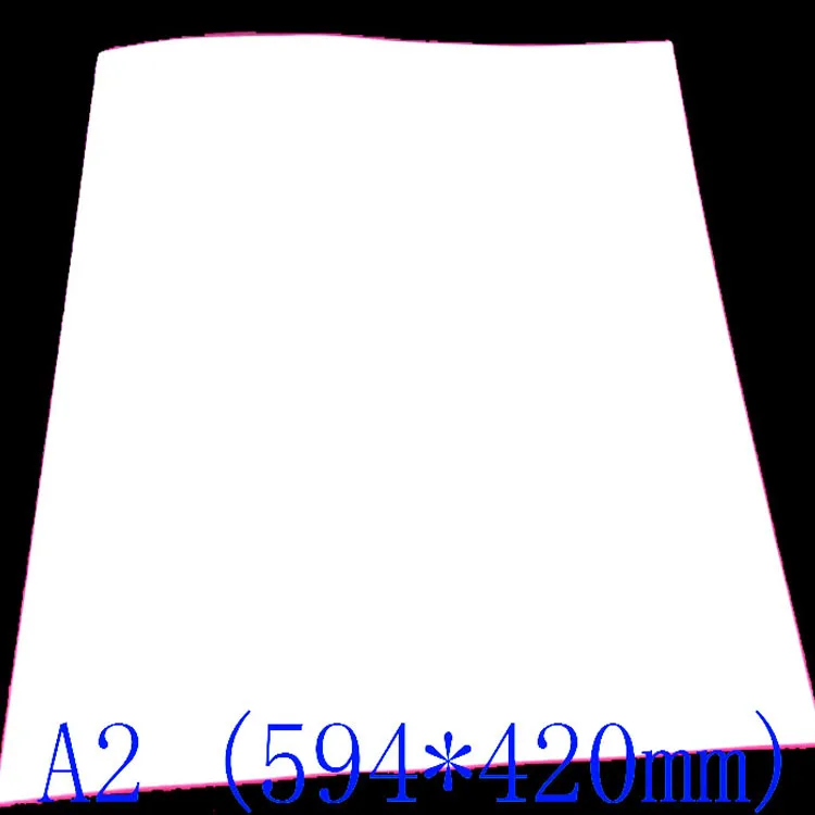 Standard Size A2(597*420mm) El Backlight Panel El Paper El Light Paper With AC80-240V Inverter Free Shipping