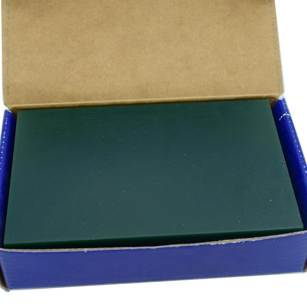 

Green Carved Wax Block Jewelry Model Design Wax 145mm*90mm