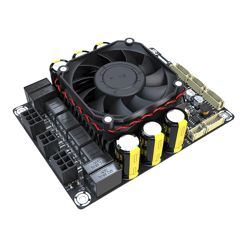 WONDOM 4x100W / 2x100W+1x 200W / 2x200W Class D Audio Amplifier Board w ADAU1701 DSP Bluetooth 5.0 4.0/2.1/2.0 System - JAB5