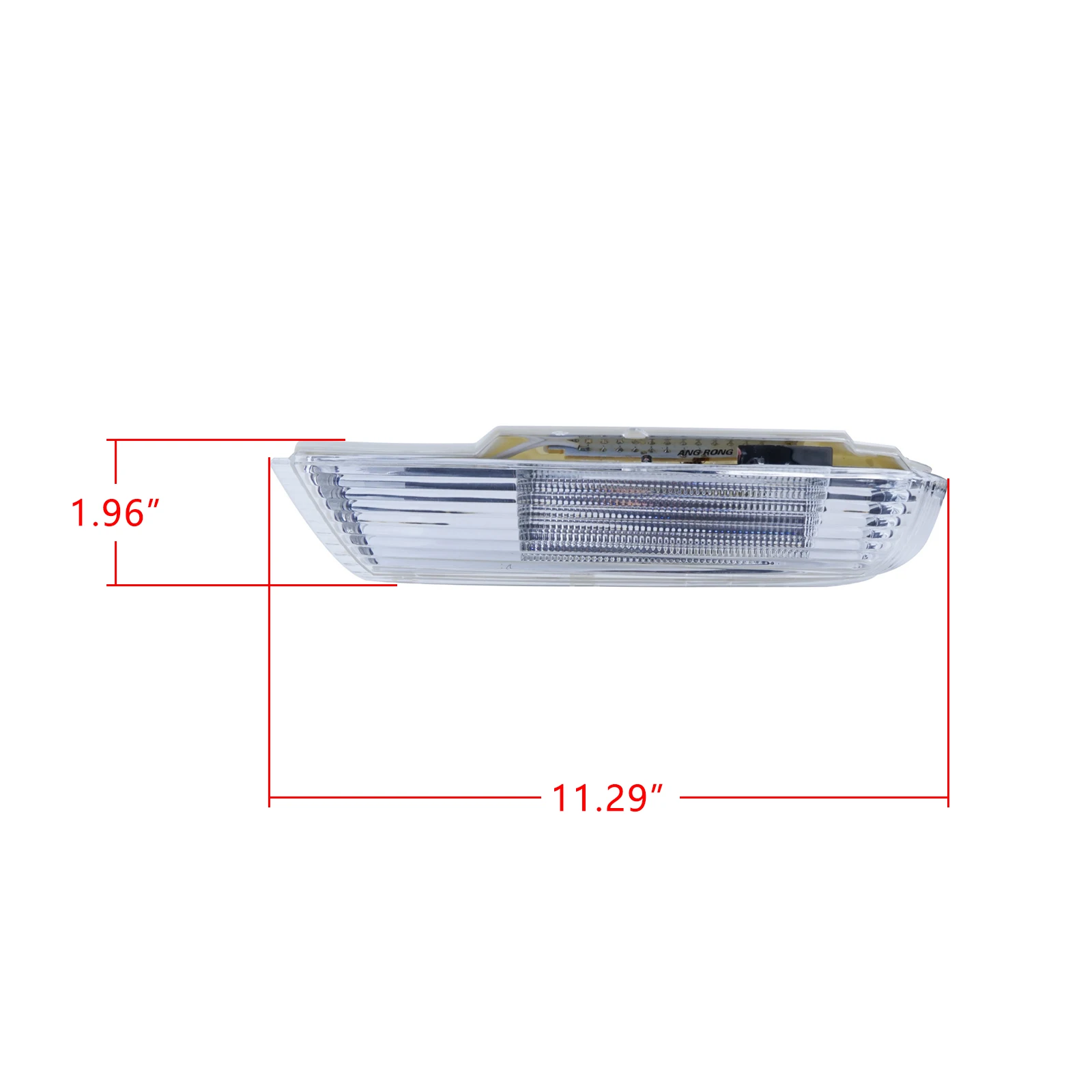 ANGRONG para dla 2003-2007 VW Touareg 7L skrzydła kierunkowskaz w lusterku kierunkowskazy bursztynowe oświetlenie LED lampki lewe i prawe