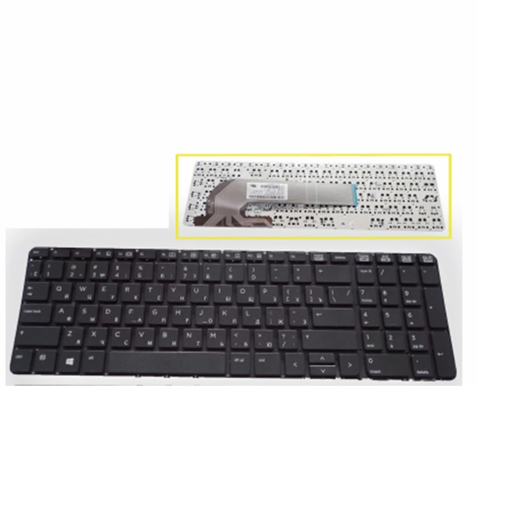 RU Laptop keyboard with frame for HP Pavilion 17-e016sr 17-e017sr 17-e018sr 17-e025sr 17-e152er 17-e159er 17-e166er 17-e000er