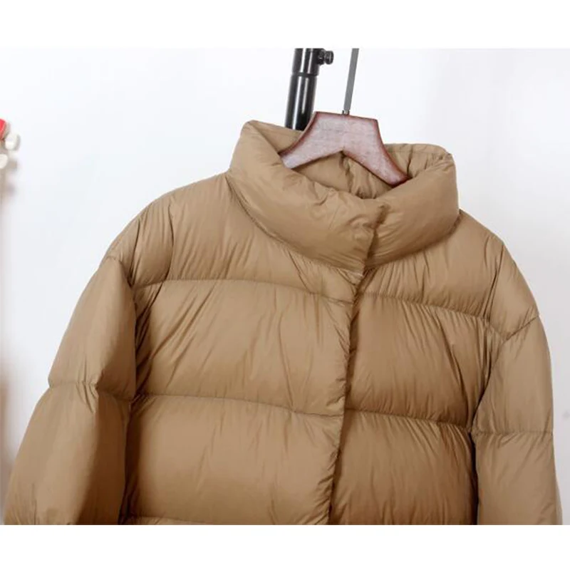 SEDUTMO Winter Duck Down Coat Women Thick Fashion Oversize Warm Jackets Autumn Casual Slim Short Parkas ED1341