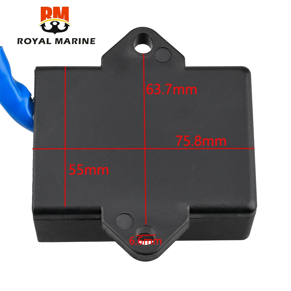 61N-85540-13/12 /11 /10 CDI coil unit assy for Yamaha Outboard C 25HP 30HP E25B E30H 25B 30H 2 stroke 61N-85540 boat motor