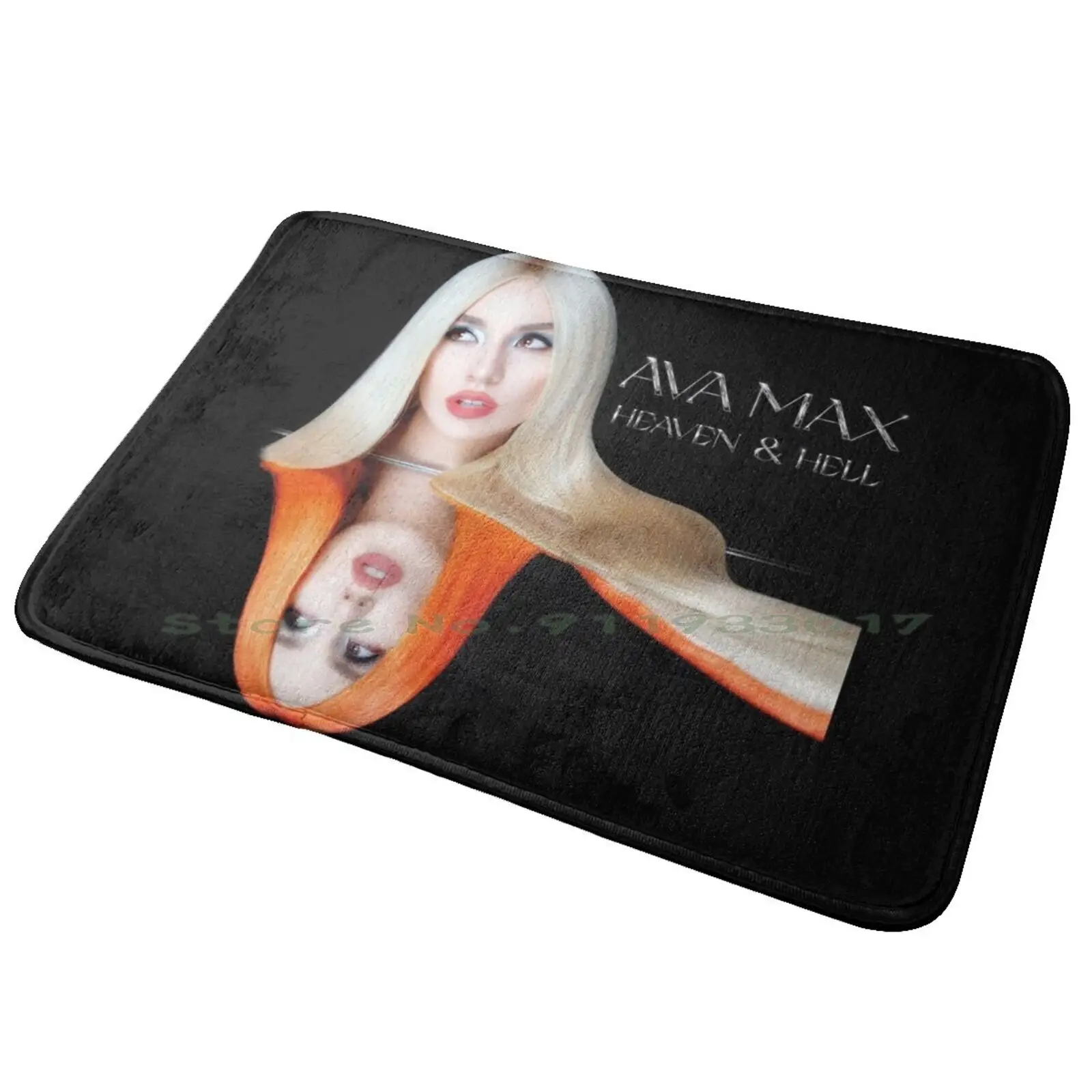 Ava Max 1 Moodem Heaven And Hell Entrance Door Mat Bath Mat Rug Ava Max 1 Moodem Heaven And Hell Anti-Slip Bedroom Kitchen Foot