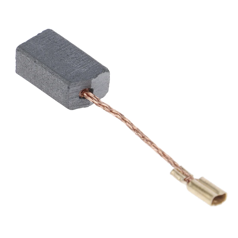 10Pcs/lot Graphite Copper Motor Carbon Brushes Kit For 100mm Angle Grinder 6*8*14mm