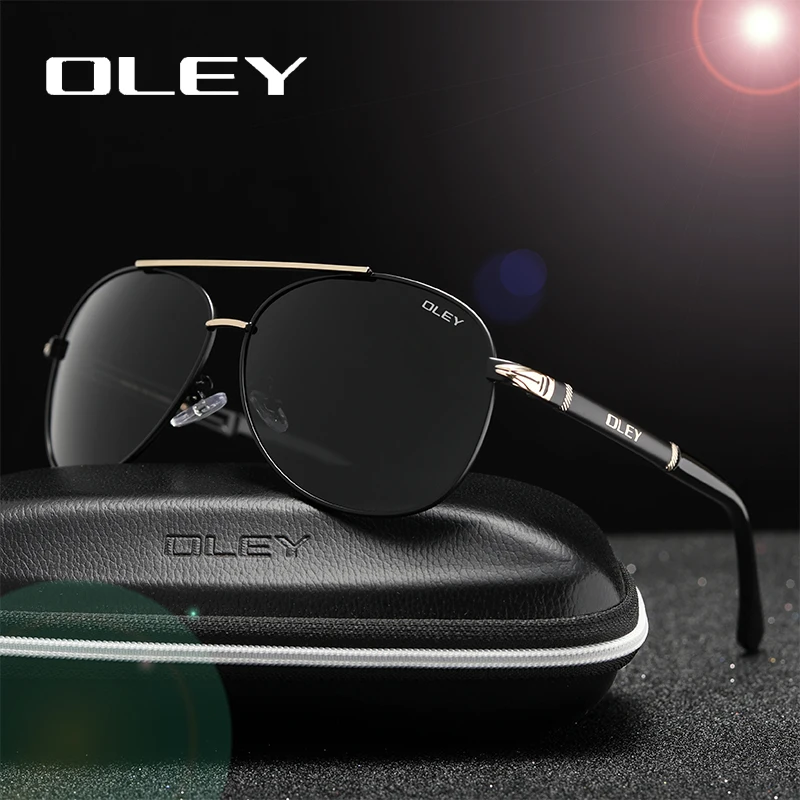 

OLEY Brand Sunglasses Men Polarized Fashion Classic Pilot Sun Glasses Fishing Driving Goggles Shades For Men/Wome Y7005