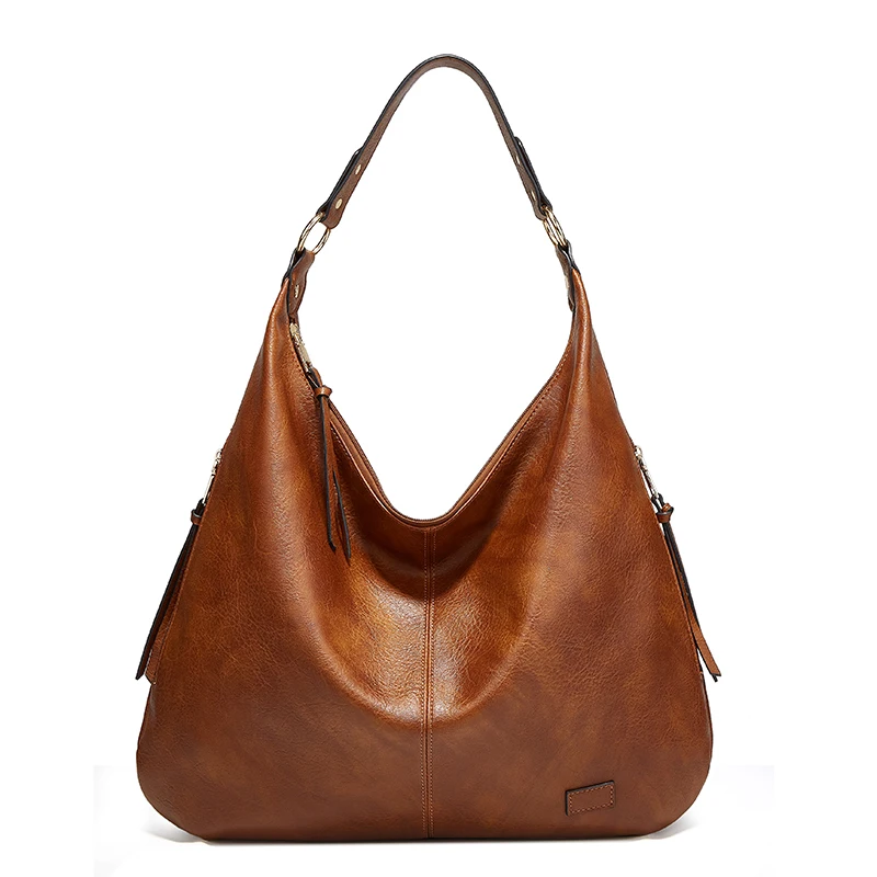 Zimowe torebki damskie kobiece designerskie torby na ramię na weekend podróżny kobieca Bolsas skórzana duża torba moda Hobos