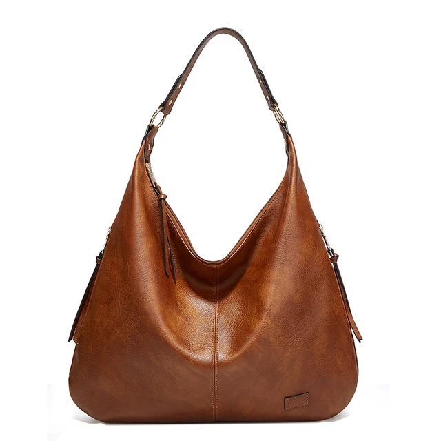Zimowe torebki damskie kobiece designerskie torby na ramię na weekend podróżny kobieca Bolsas skórzana duża torba moda Hobos