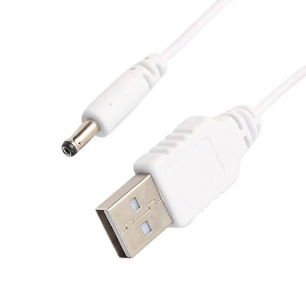 1m kabel USB do ładowania DC 3.5mm x 1.35mm żeński na rodzaj USB męski przewód zasilający z adapterem