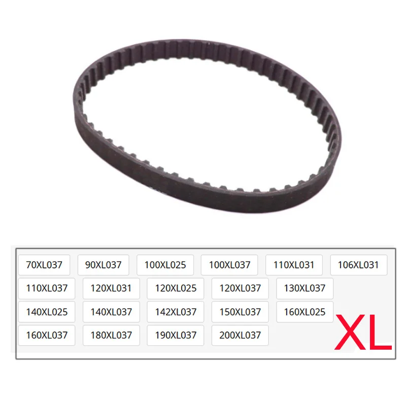 

Timing Belt Drive Belt Width 037 031 025 Length 70 90 96 100 106 110 120 130 140 142 150 160 180 190 200 XL series