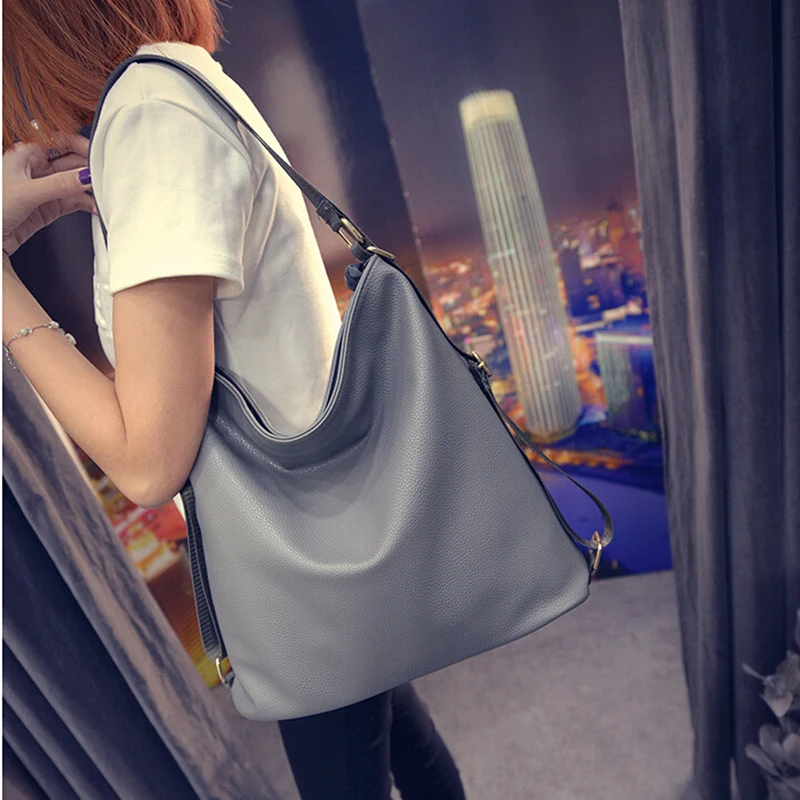 Fashion Autumn Pu Leather Crossbody Bags Multifunctional Large Capacity Casual Handbags For Women