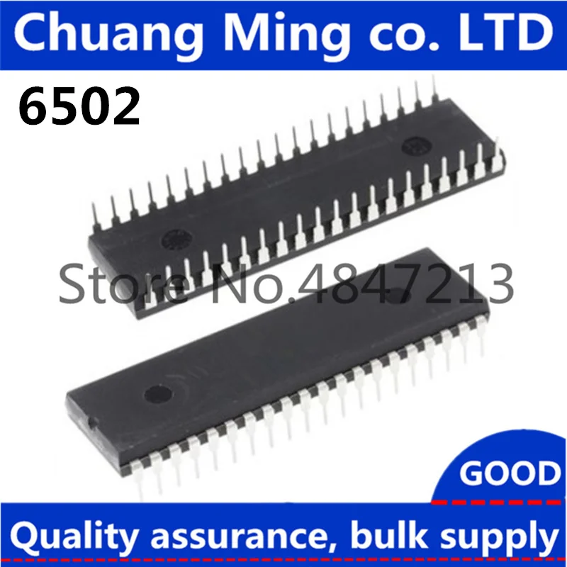 Mos 6502 MOS6502 6502AD R65C02AP R65C02P MOS-6502 6502B R6502AP G65SC02P-3 RP65C02G UM6502A SYU6502A DIP-40 w magazynie