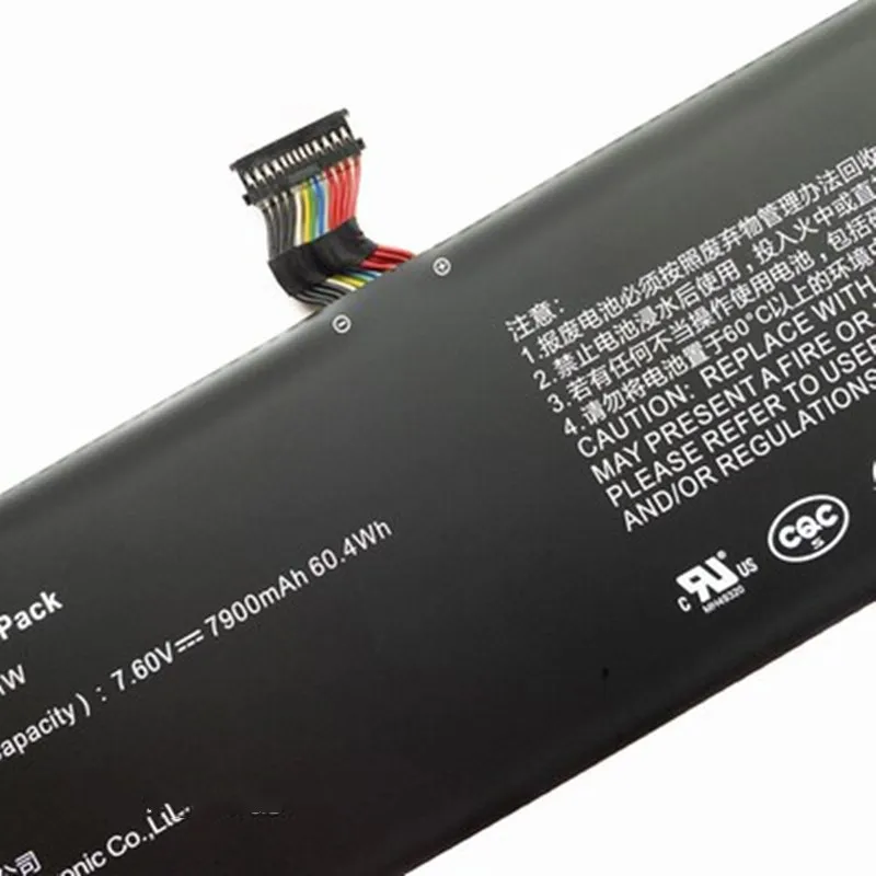 7900mah R15B01W laptop battery for Xiaomi TM1701 171501-AQ PRO GTX 15.6-inch notebook Battery+Number tracking