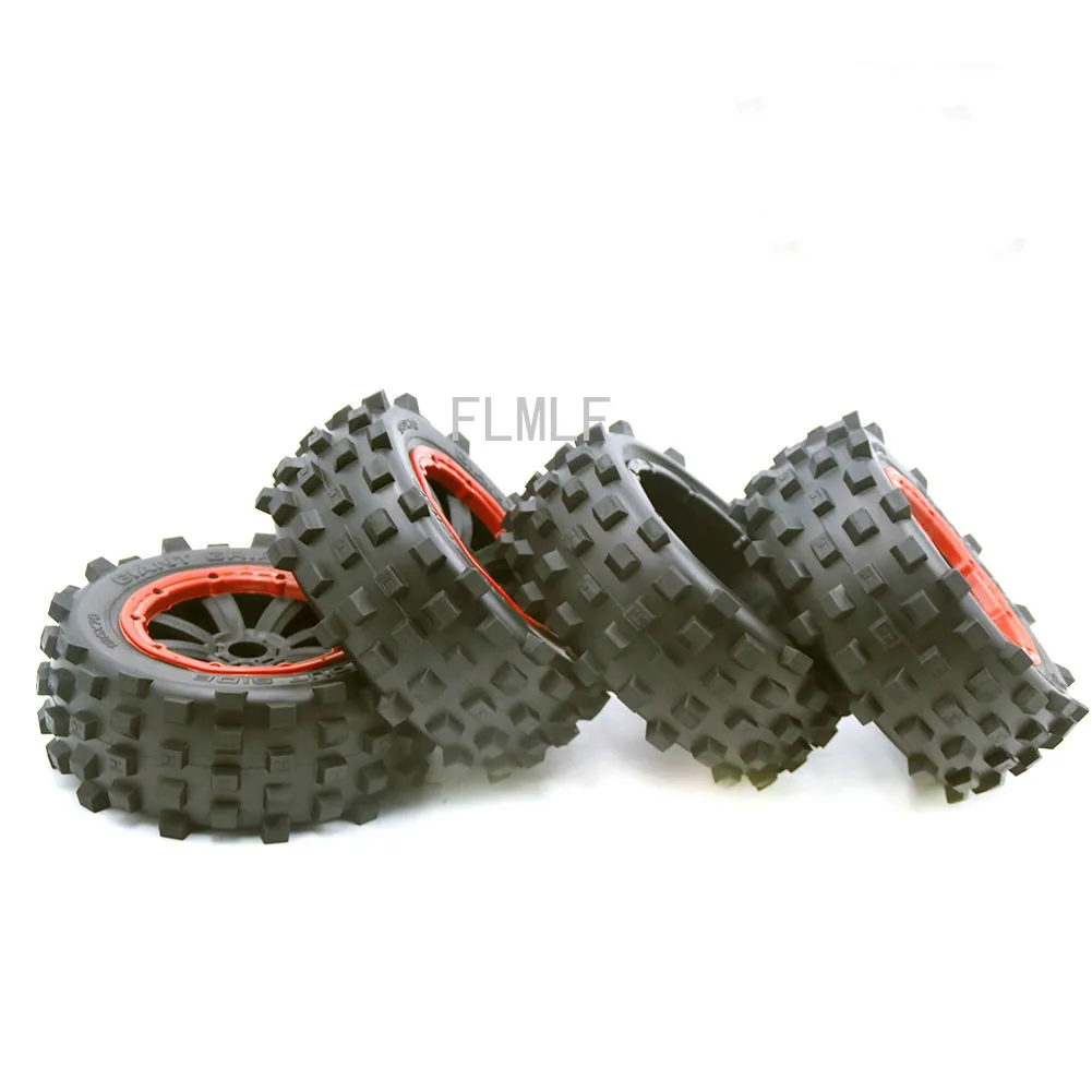 Wheel tyre Set for 1/5 Traxxas X-maxx LOSI 5IVE-T LOSI DBXL 190*70mm