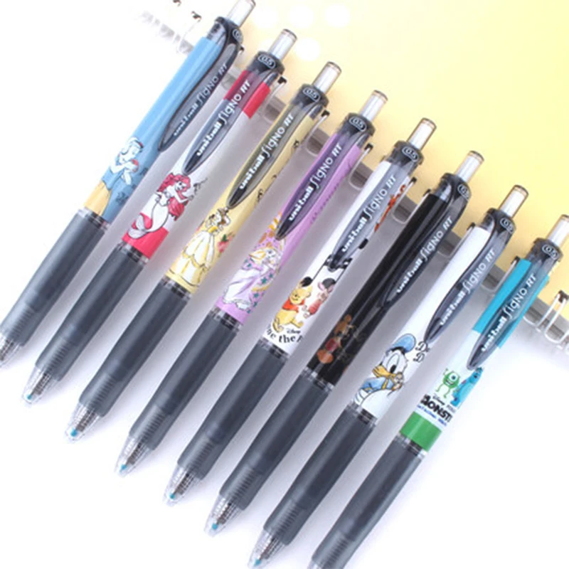 New Japan UNI Limited Princess Series Gel Pen Black Press Pen 0.5 Writing Smoothly and Continuously Ink Student Stationery