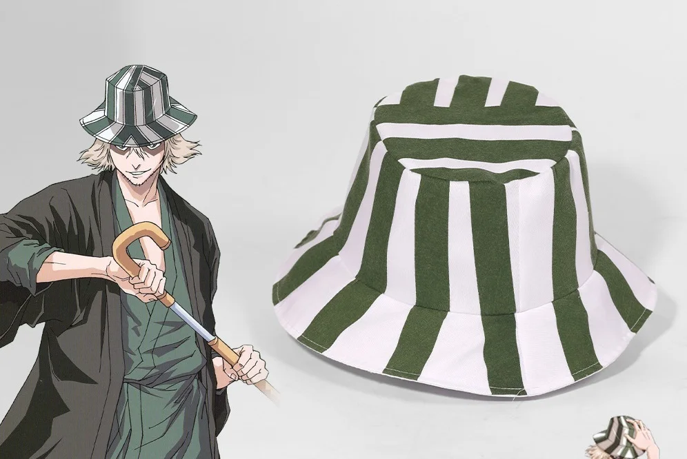 Chapeau de Cosplay Urahara Kisuke, chapeau de haute qualité, accessoire de dessin animé, cadeaux pour garçons