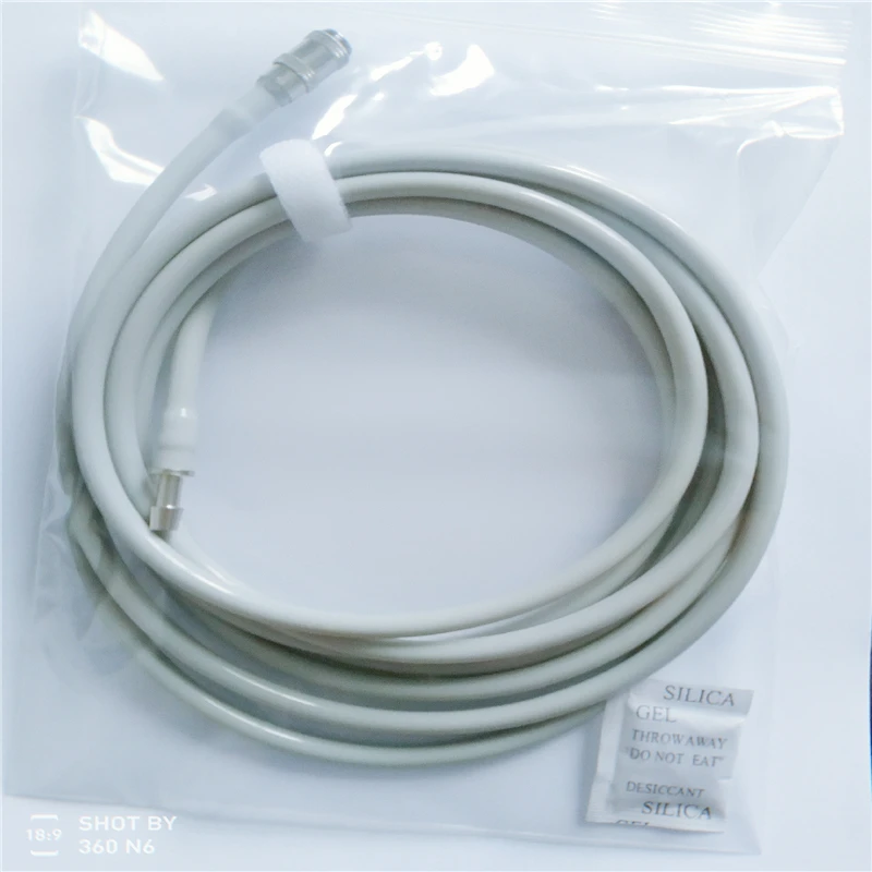 3M NIBP blood pressure cuff air hose and connector for Physio Control Lifepack20/Spacelab,TPU extension tube to adult NIBP cuff.