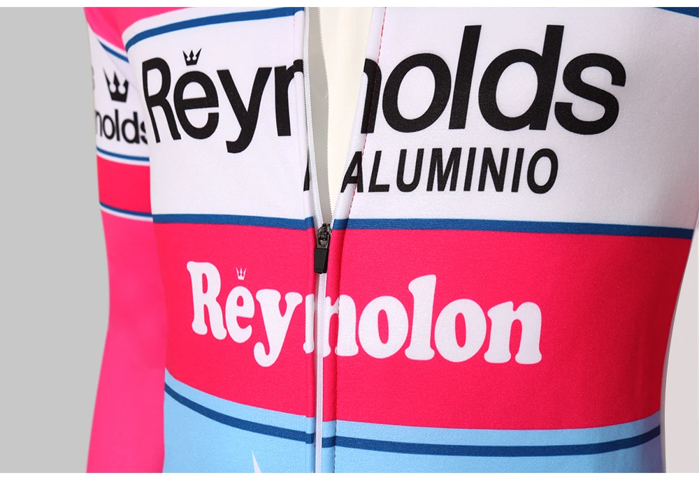 رينولدز ركوب الدراجات جيرسي طويلة الأكمام رجل الرجعية الدراجات إندورو سريعة رقيقة الجافة الدراجة الإنحدار الجبلية الشتاء الصوف الملابس الأزرق #6