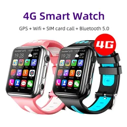 Reloj inteligente Android 9,0 4G W5 para niños, reloj con posicionamiento GPS, cámara Dual, grabación de disparo, Wifi, Internet, videollamadas para niños y niñas