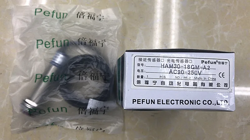 

Оригинальный фотоэлектрический выключатель HAM30-18GM-A2 "Befoning pefun", вторая линия переменного тока, нормально закрытый