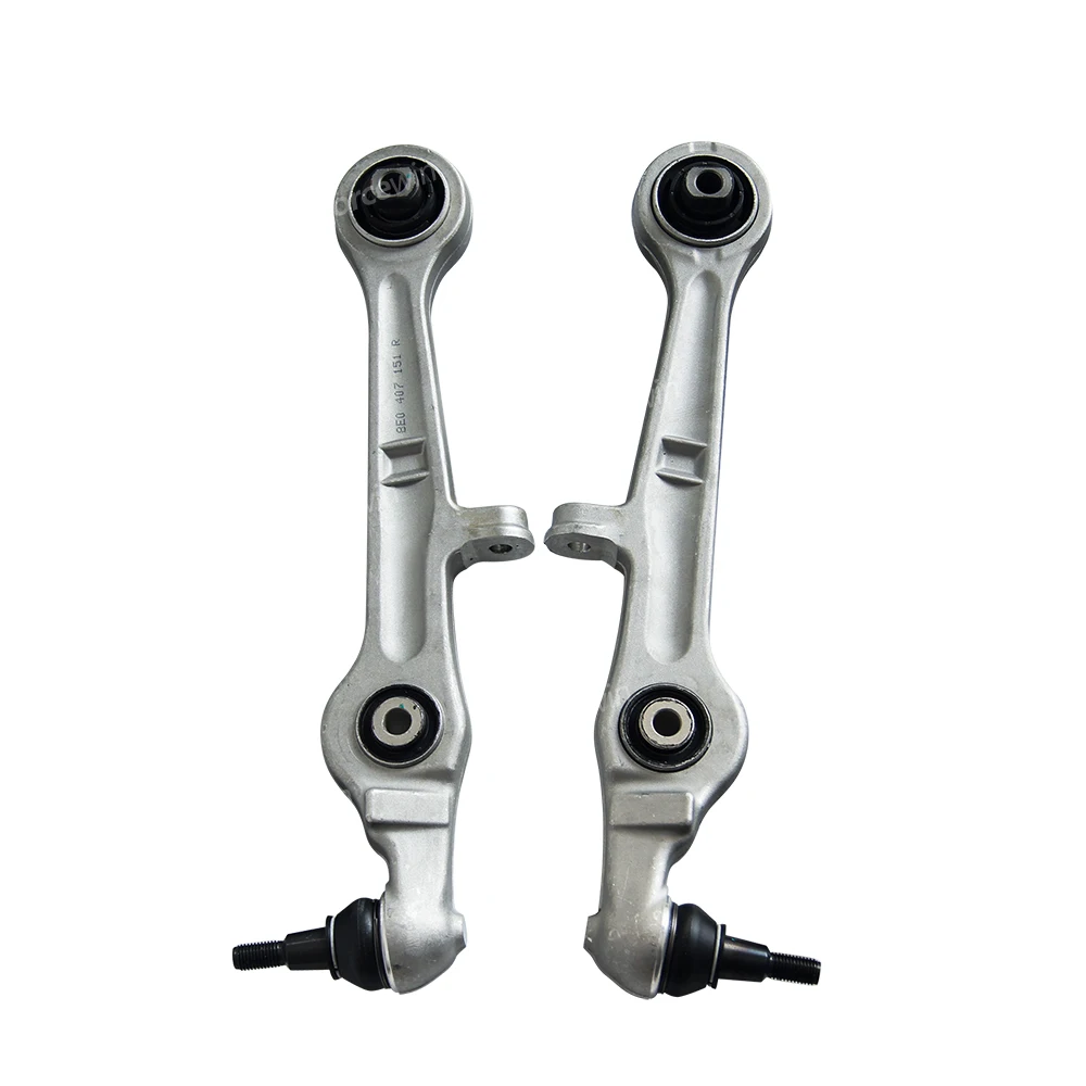 2Pcs Auto Parts Car Front Suspension Lower Straight Control Arm For Audi A4 A4L B5 B6 B7 A6 A6L C5 VW OEM 4D0407151 4D0407151C