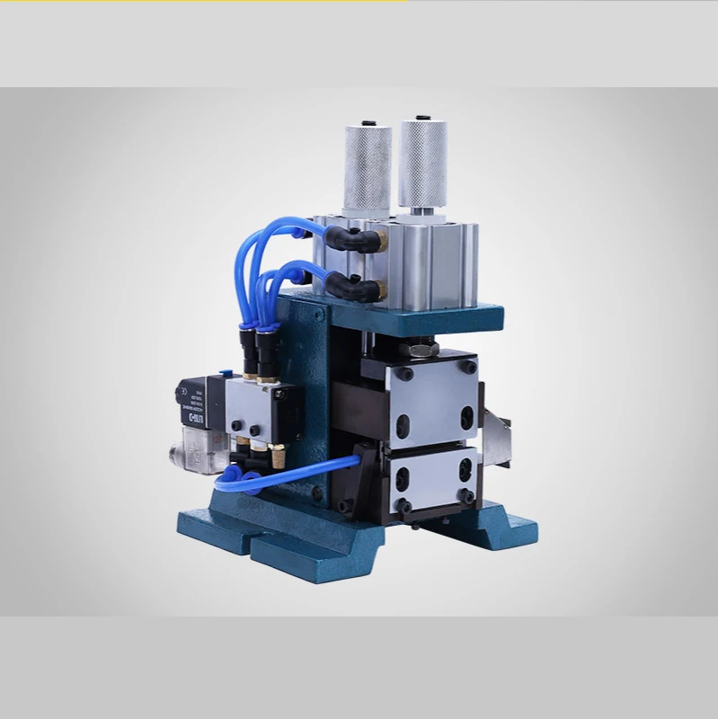 

220V High Efficiency Pneumatic Stripping Machine Multi-Core Sheathed Wire Twisting Machine Cable Peeling Machine