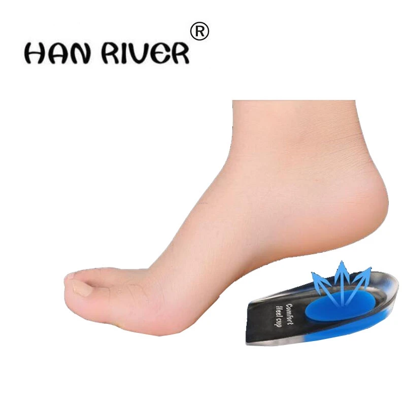 HANRIVER Gear PU two-color half yards pad foot massage damping force comfortable foot heel pad