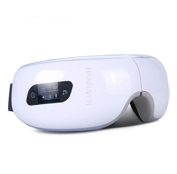 

Electric Air pressure Eye massager with mp3.Wireless Vibration Magnetic heating therapy massage device.myopia care glasses