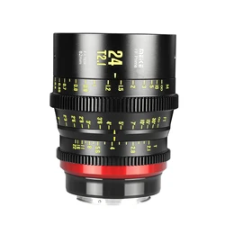 Meike Prime 16mm T2.5/24mm T2.1 Cine Lens for Full Frame Cinema Camera Systems,such as Canon C700 C500II,Sony  FX3 FX6,FX9