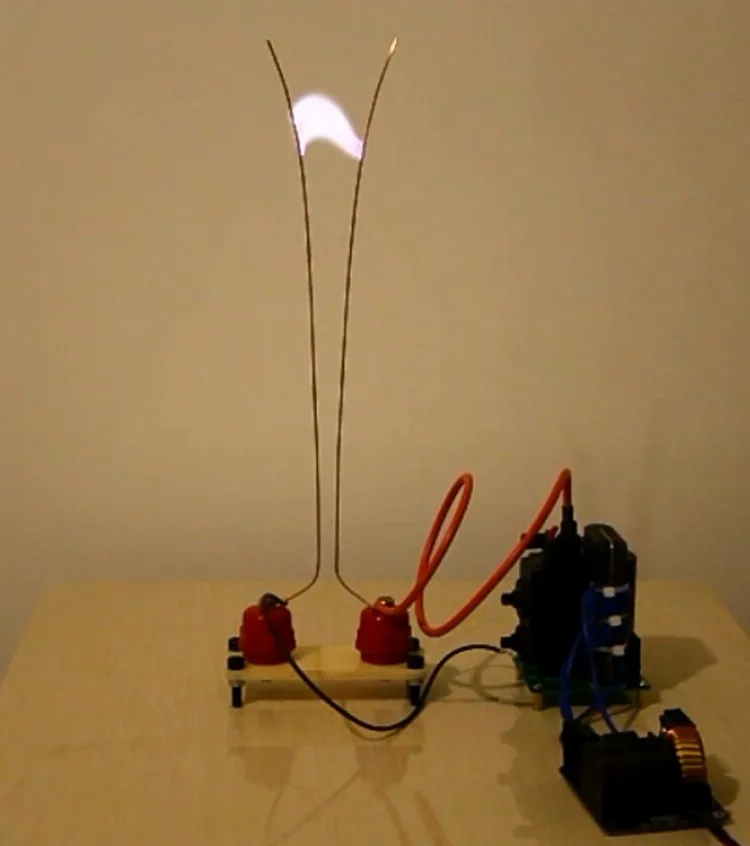 Arc Jacob Ladder High Voltage Experiment DIY Experiment Kit Tesla Coil Physical Experiment Geek Toy ZVS 24V Power Supply