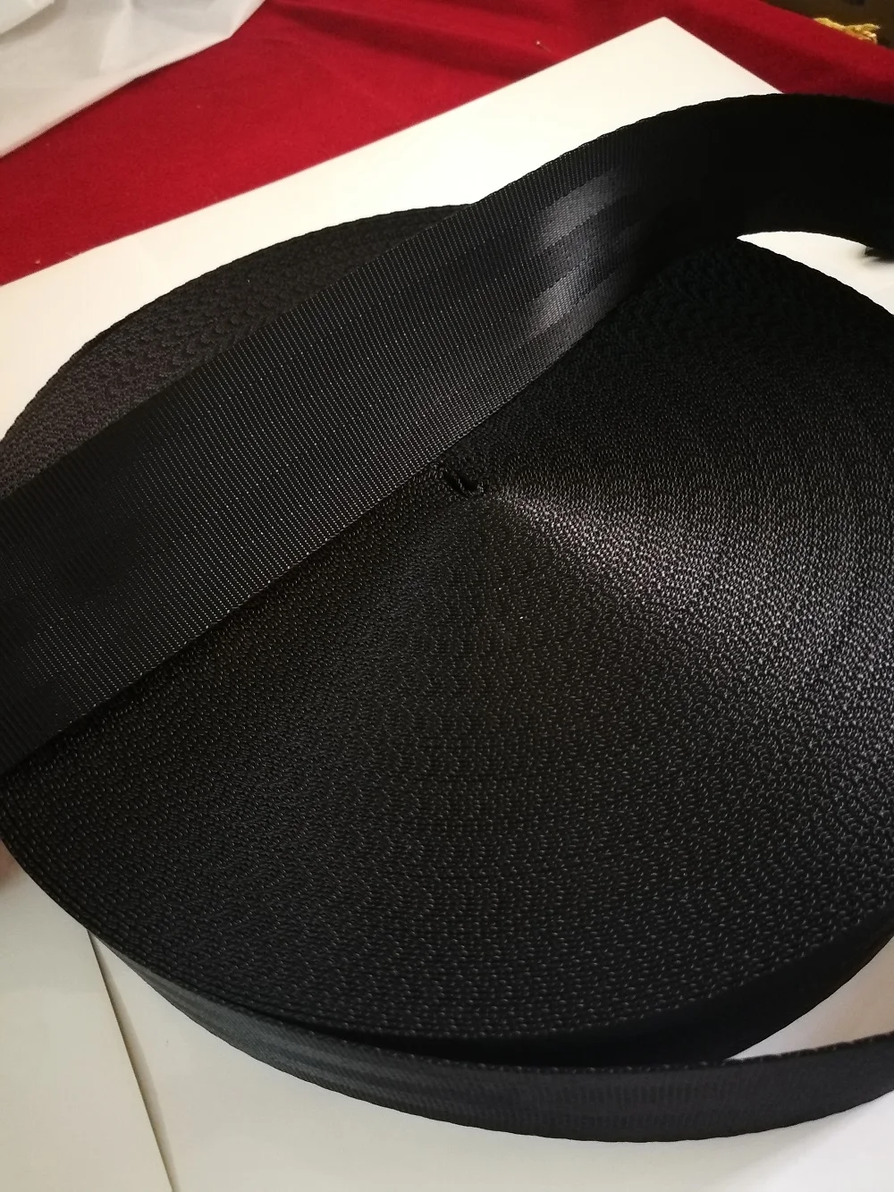 Schwarz (1) 3M-30M Auto-Sicherheitsgurtband Personalisierte Modifikation Sicherheitsgurtband-Zubehör – Detail 1