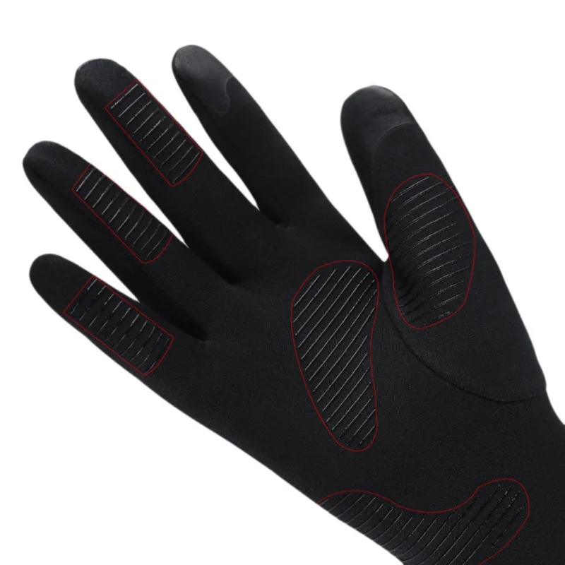 Outdoor Winter Warm Skiing Gloves Windproof Touchscreen Unisex Gloves Bike Climbing Outdoor Sports Polyester Hands Protector