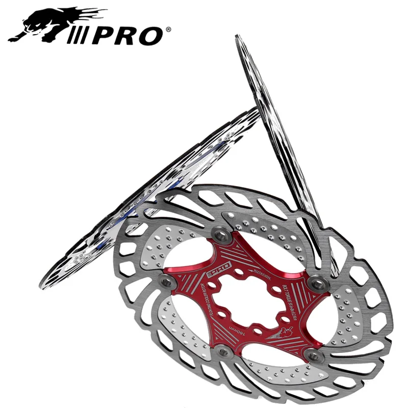 IIIPRO Brake Discs Mtb Rotor 160mm 180mm Disco 203mm 140mm Bicycle Caliper Mountain Bike Disc Brakes Cooling Cycling Accesories