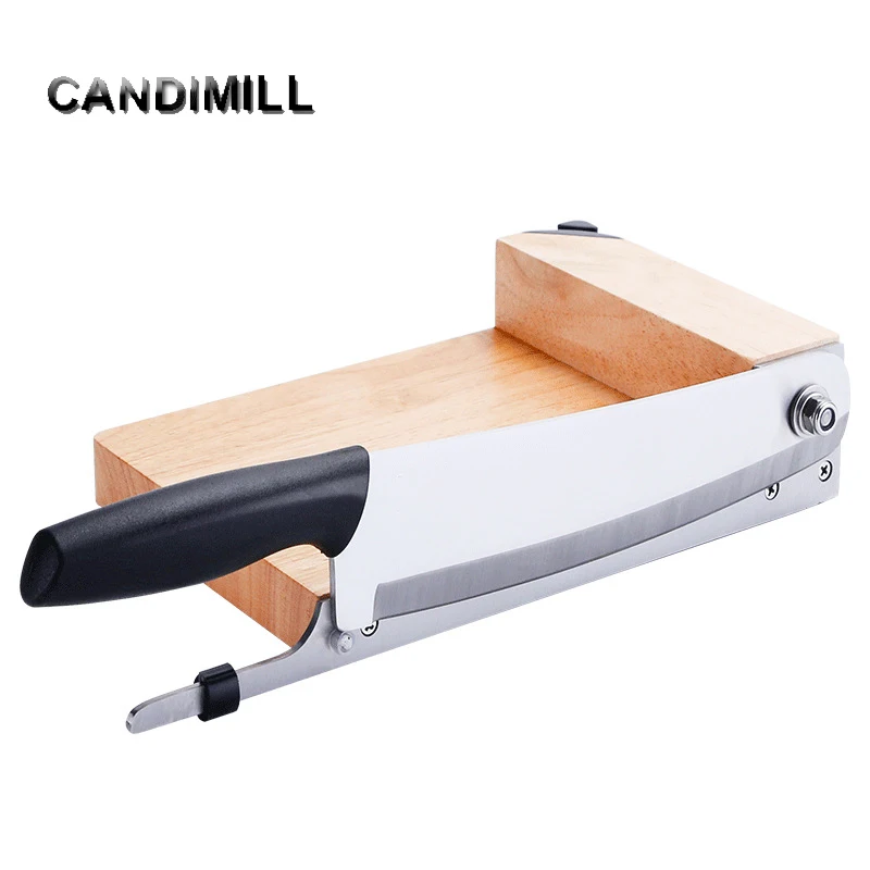 CANDIMILL Slicer Ejiao Cutter Manual Cutting Chinese Herbal Beef Jerky Dried Vegetable Nougat Machine Pastry Slicing Machine