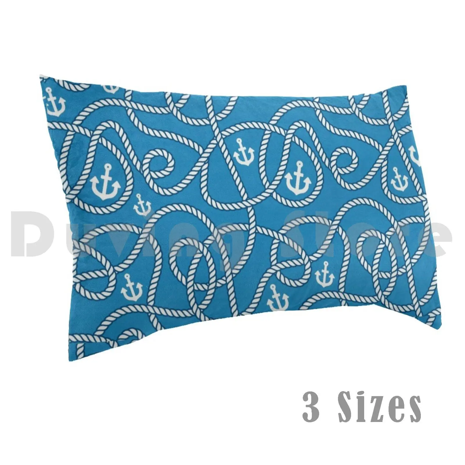 

Pillow case Amkrdh Rope Sailing Sailboat Preppy Boating Preppy Preppy Sailing Preppy Pattern Preppy