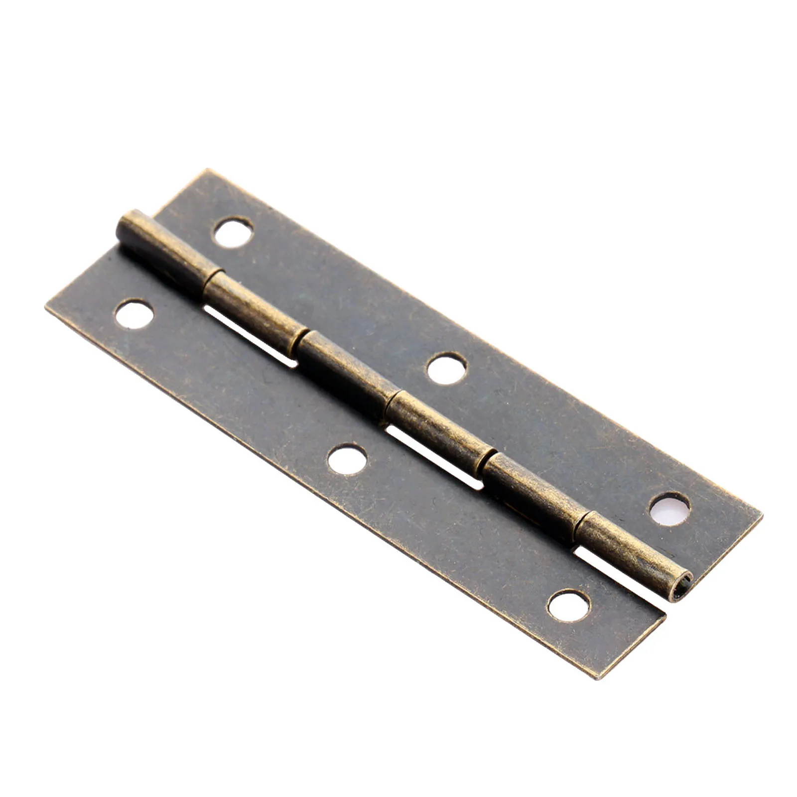 4pcs Lengthened Antique Brass Bronze Jewelry Chest Gift Wooden Music Box Wine Case Dollhouse Cabinet Door Hinge with Screw