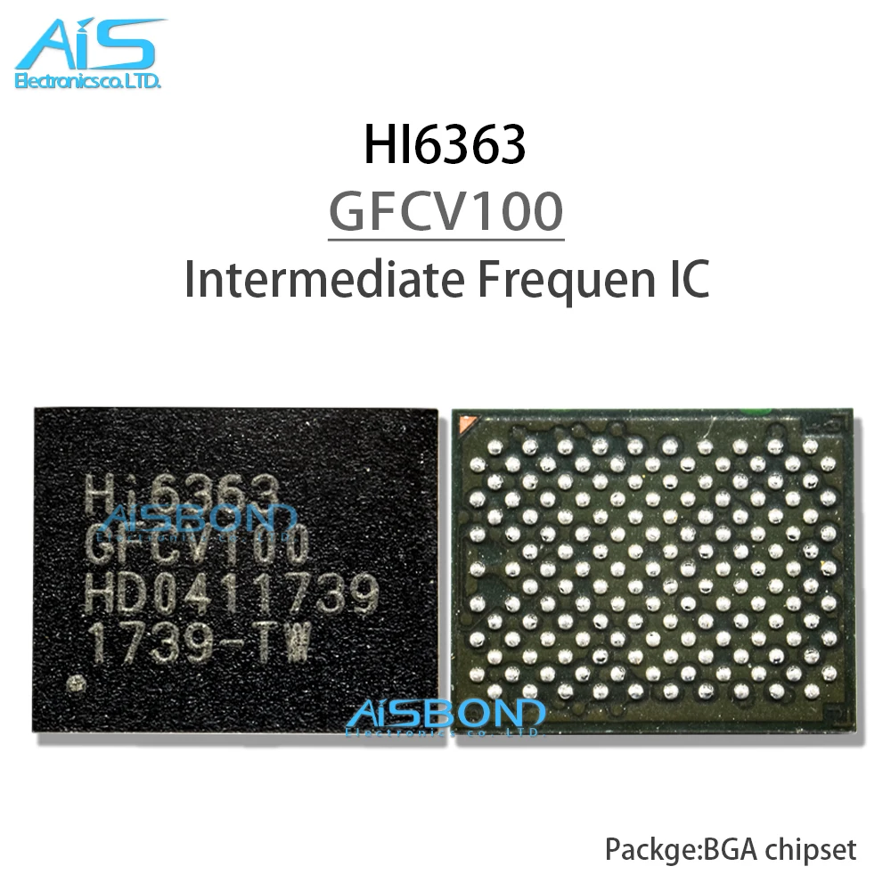 2 unids/lote HI6363 GFCV100 Frecuencia Intermedia IC para Huawei IF IC hi6363 chip de frecuencia media