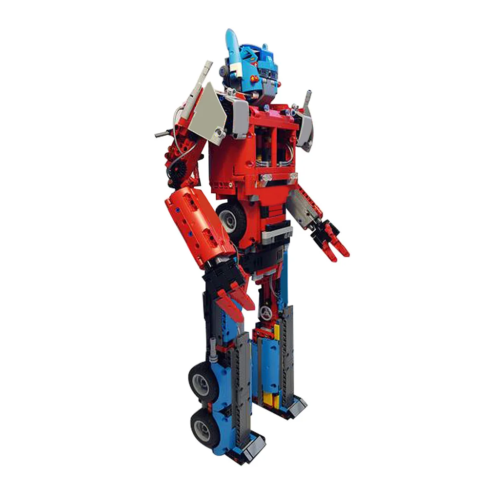 

Mecha Autobots Robot Building Blocks 42098 Leader Truck Transformation Bricks DIY Assemble Toys For Children Birthday Gifts