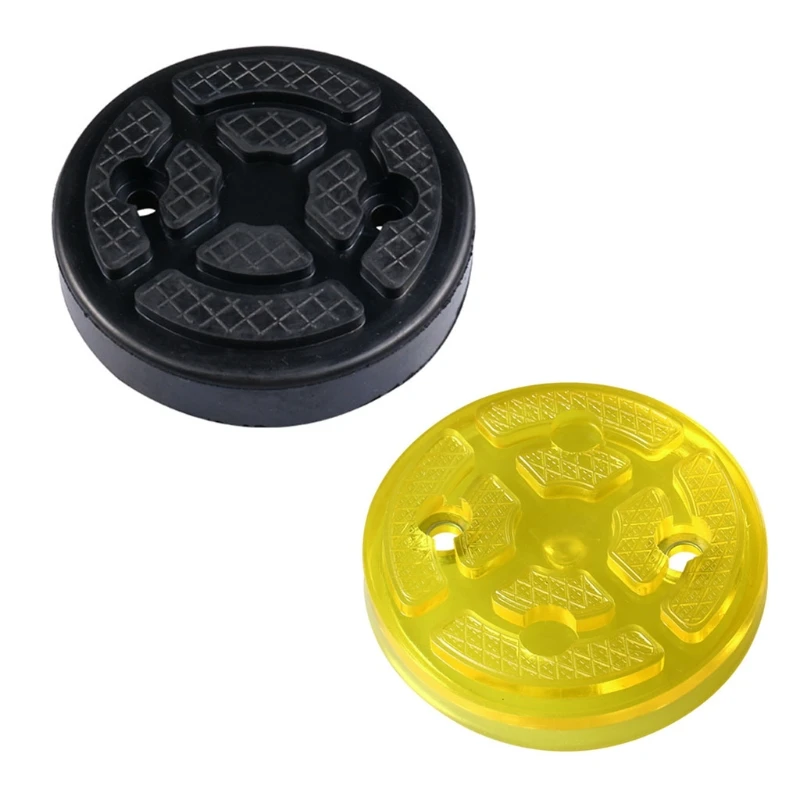 

Jack Pads Universal Trolley Floor Rubber Jack Disk Pad Adapter Rubber for Pinch Weld Side Anti-slip Rail Adapter