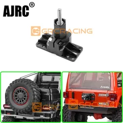 Suporte universal do pneu sobresselente apropriado para o carro do 1:10 RC, Traxxas TRX4 G63 Axial SCX10 D90 D110 RGT RC4WD, suporte fixo do pneu