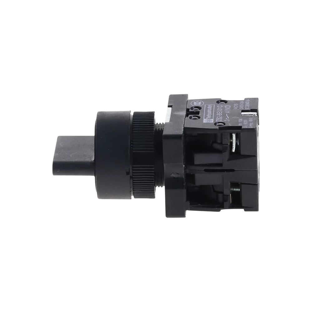 5Pcs 22mm Locking 2 KEINE Drei 3-Position Rotary Selector Wählen Schalter ZB2-ED33
